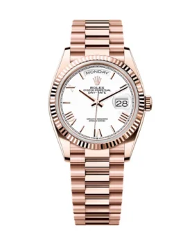 Replica Rolex Day-Date White Dial 128235-0070 36 mm
