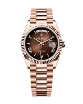 Replica Rolex Day-Date Brown Ombré Dial 128235-0075 36 mm