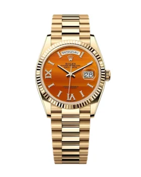 Replica Rolex Day-Date Carnelian Diamond Dial 128238-0088 36 mm