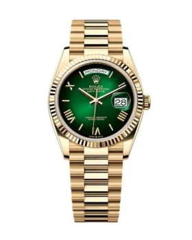 Replica Rolex Day-Date Green Ombré Dial 128238-0118 36 mm