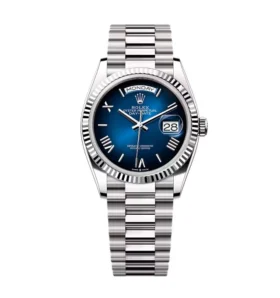 Super Clone Rolex Day-Date Blue Ombré Dial 128239-0063 36 mm