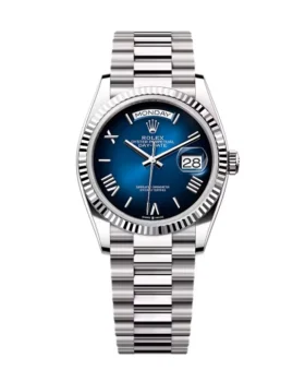 Replica Rolex Day-Date Blue Ombré Dial 128239-0063 36 mm