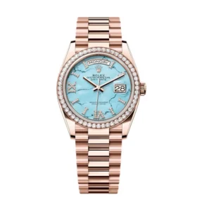 Super Clone Rolex Day-Date Turquoise Diamond Dial 128345rbr-0064 36 mm