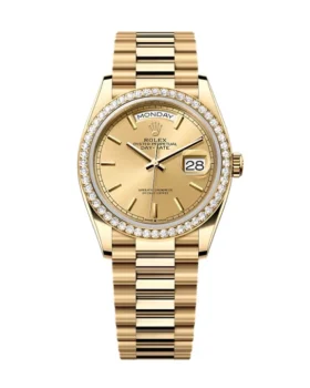 Replica Rolex Day-Date Champagne Dial 128348rbr-0026 36 mm