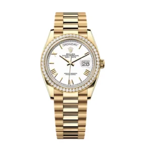 Super Clone Rolex Day-Date White Dial 128348rbr-0064 36 mm