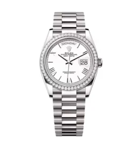 Super Clone Rolex Day-Date White Dial 128349rbr-0043 36 mm
