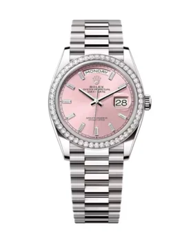 Replica Rolex Day-Date Pink Diamond Dial 128349rbr-0053 36 mm
