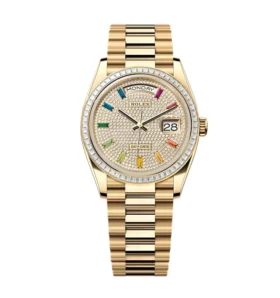Super Clone Rolex Day-Date Diamond-Paved Dial 128398tbr-0012 36 mm