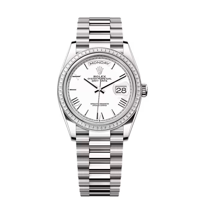 Super Clon Rolex Day-Date Azul Esfera Ombré 128399tbr-0019 36 mm