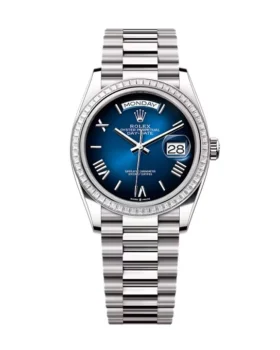 Replica Rolex Day-Date Blue Ombré Dial 128399tbr-0021 36 mm