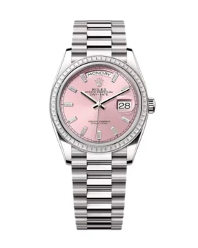 Replica Rolex Day-Date Pink Diamond Dial 128399tbr-0029 36 mm