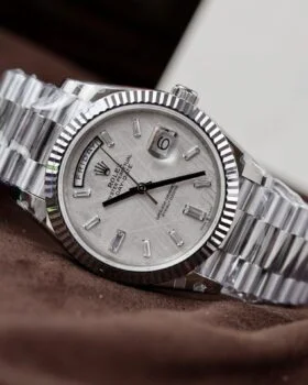 Fake Rolex Day-Date Meteorite Diamond Dial 228236-0011 40 mm