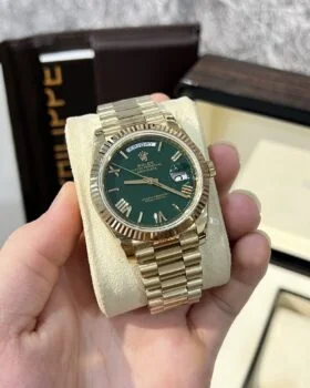 Fake Rolex Day-Date Green Dial 228238-0061 40 mm