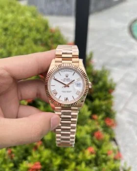 Fake Rolex Day-Date White Dial 128235-0070 36 mm