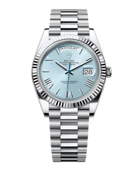 Replica Rolex Day-Date Ice Blue Dial 228236-0012 40 mm