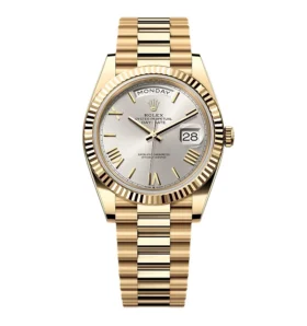 Super Clone Rolex Day-Date Silver Dial 228238-0002 40 mm