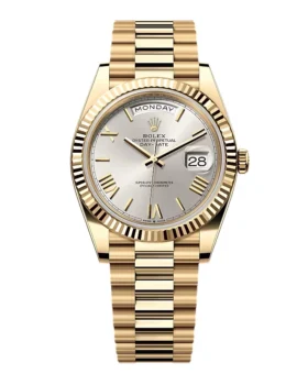 Replica Rolex Day-Date Silver Dial 228238-0002 40 mm