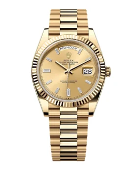 Replica Rolex Day-Date Champagne Diamond Dial 228238-0005 40 mm