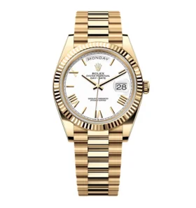 Super Clone Rolex Day-Date White Dial 228238-0042 40 mm