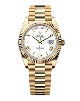 Replica Rolex Day-Date White Dial 228238-0042 40 mm