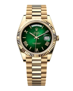 Replica Rolex Day-Date Green Ombré Dial 228238-0069 40 mm