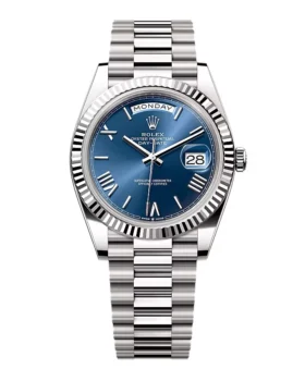 Replica Rolex Day-Date Blue Dial 228239-0007 40 mm