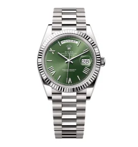 Super Clone Rolex Day-Date Olive Green Dial 228239-0033 40 mm