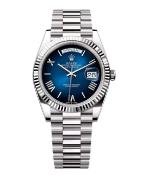 Replica Rolex Day-Date Blue Ombré Dial 228239-0076 40 mm