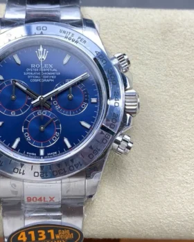 Fake Rolex Daytona 40 mm 126509 Bright Blue Dial