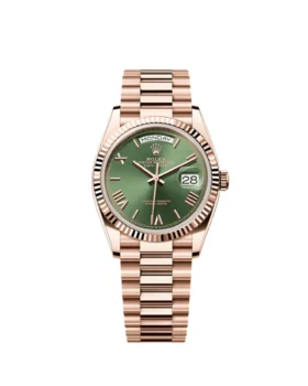 Replica Rolex Day-Date Olive Dial 128235 36 mm