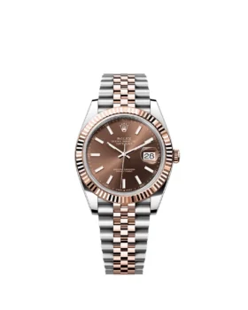 Replica Rolex Datejust Chocolate Dial 126331 Jubilee 41 mm