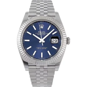 Super Clone Rolex Datejust Blue Dial 126334 Jubilee 41 mm