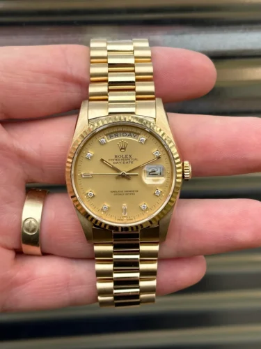 Rolex Day-Date Gold 118238 photo review