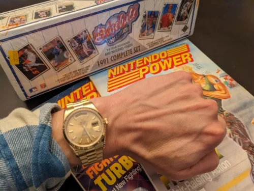 Rolex Day-Date II Champagne Dial 218238 photo review