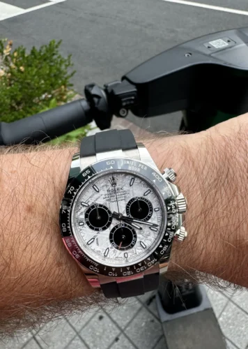Rolex Daytona 40 mm 126519LN Meteorite Dial photo review