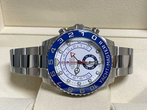 Rolex Yacht-Master White 116680 photo review