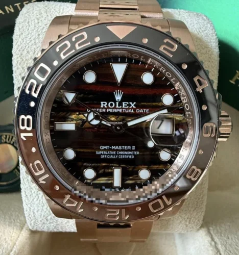 Rolex GMT-Master II 40 mm 126715CHNR Tiger Iron Dial photo review