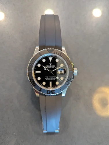 Rolex Yacht-Master Black 169622 Reseña fotográfica