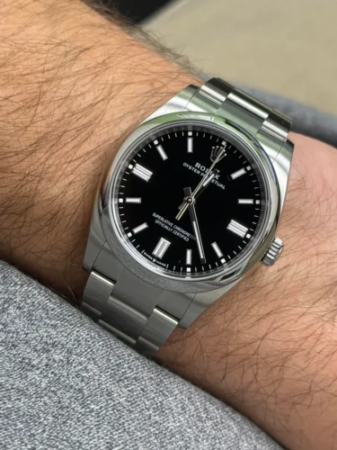 Rolex Oyster Perpetual 41mm Black photo review