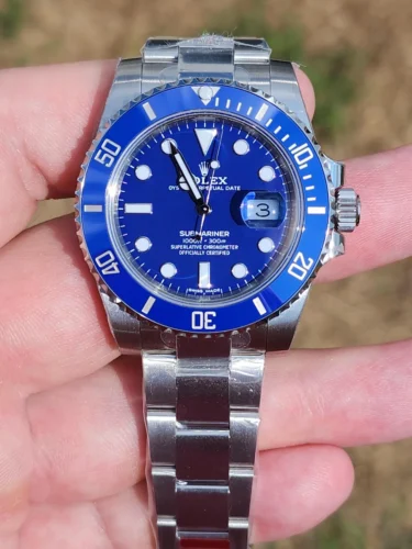 Rolex Submariner Blue 116619LB (Smurf) photo review