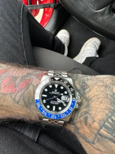 Super Clone Rolex GMT II 126710BLNR (Batgirl) photo review
