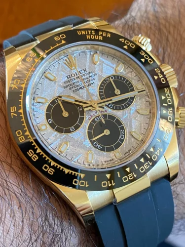 Click to view full screen Rolex Daytona 40 mm 126518LN Meteorite Dial photo review
